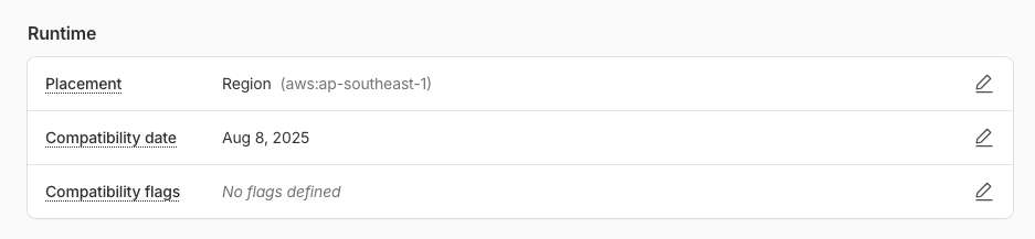 Cloudflare Region Set